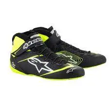 Botas Alpinestars Tech 1 Z V3 Negro/Amarillo Talle 44