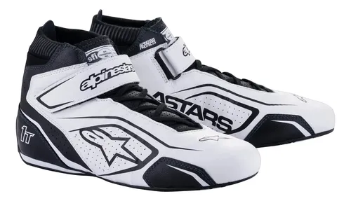 Botas Alpinestars Tech 1 T V3 Blanco/Negro Talle 42
