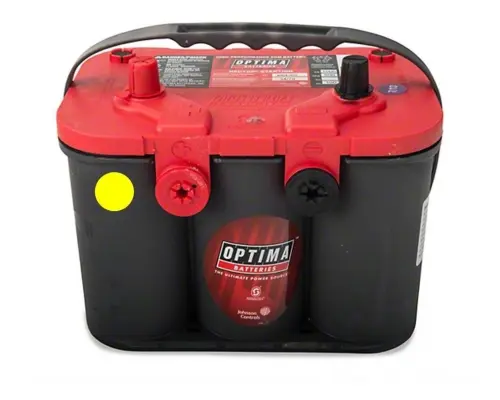 [34/78] Bateria Roja Doble Borne Optima