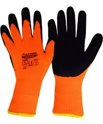 [SGN001] Guante Naranja/Negro