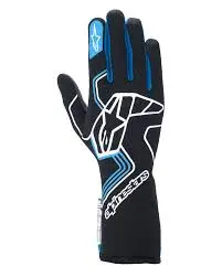 [355202417] Guantes Alpinestars Race V4 Negro/Azul Talle M