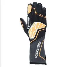 [3550224156] Guantes Alpinestars ZX V4 Negro/Naranja Talle L