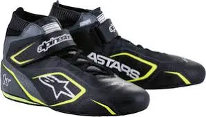 [27100221055] Botas Alpinestars Tech 1 T V3 Negro/Amarillo Talle 43